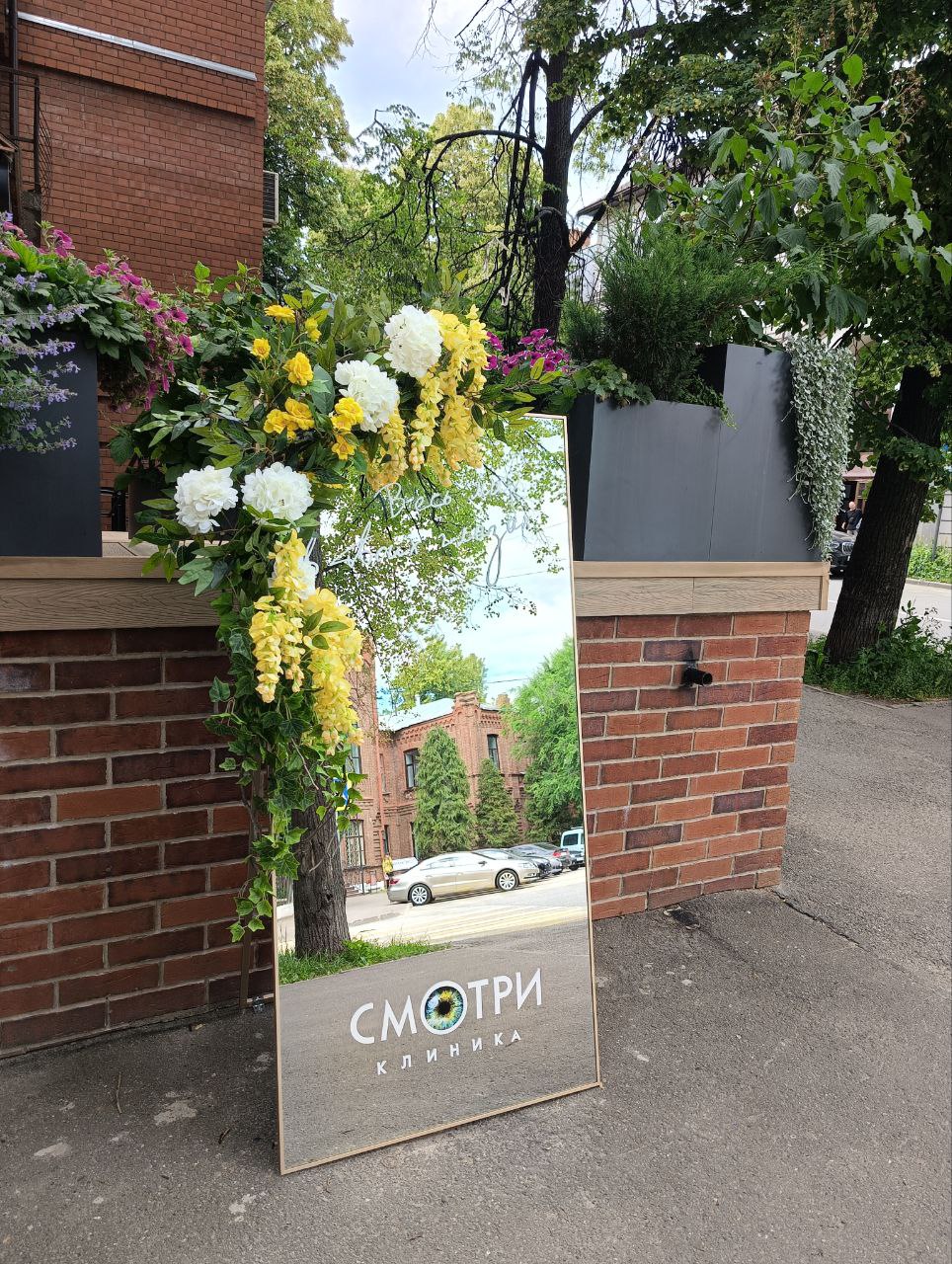 Декор зеркала